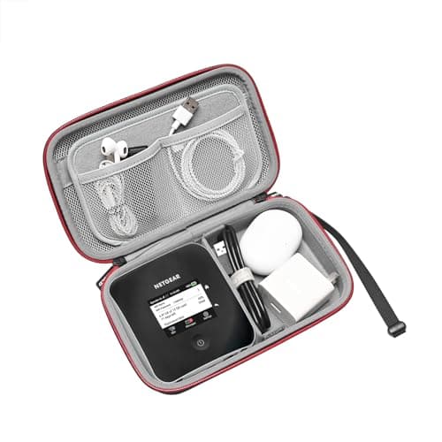 Hard Case for NETGEAR M7 Pro/M6/M1/M2/M3/M5 Mobile Hotspot Router & Charger