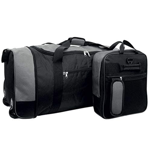 iN Suitcase Large - Foldable Wheeled Holdall - Travel Bag with Wheels