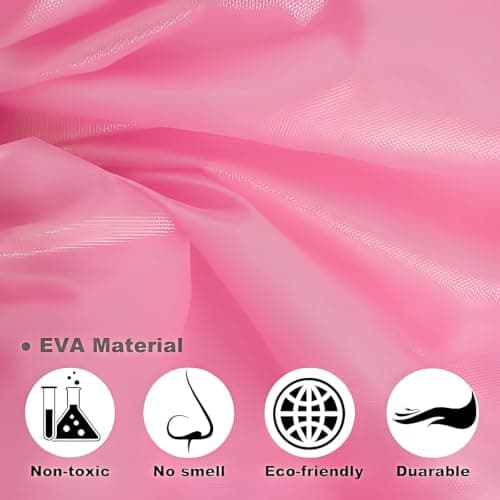 Rain Poncho for Adults, 2 Pieces Reusable Waterproof with Hoods and Sleeves — view 4