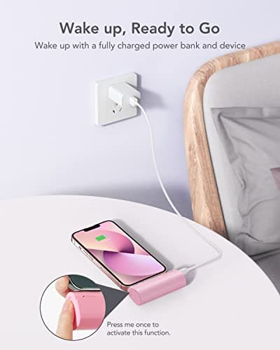 Charmast 20W Power Bank for iPhone 14/13, Mini Size with Built-in Connector — view 6