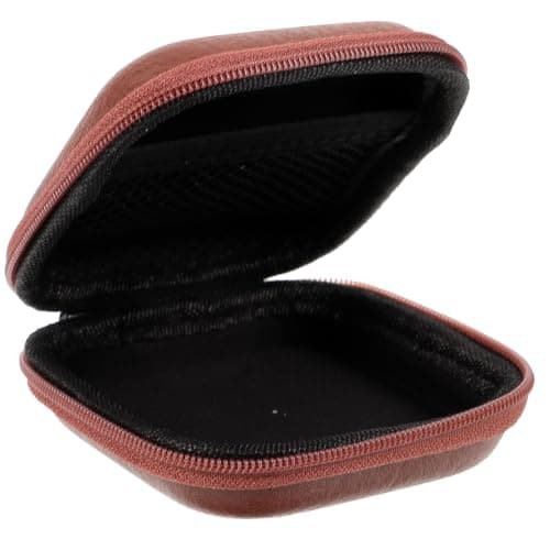 PU Earbuds Case Travel Electronics Organizer with Multi Layer Design
