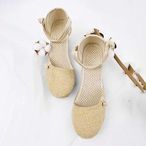 Wedge Espadrilles Sandals For Women Wide Fit Ladies Walking Sandals With Arch Support Lightweight Comfy Slides Versatile Minimalist Sliders Breathable Casual Slides Pillowy Cushioned Shoes — view 6