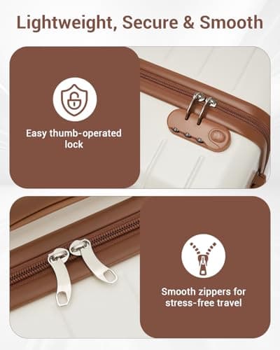Shavont 28 Inch Large Suitcase, ABS+PC Hard Shell Check-in Luggage — view 6