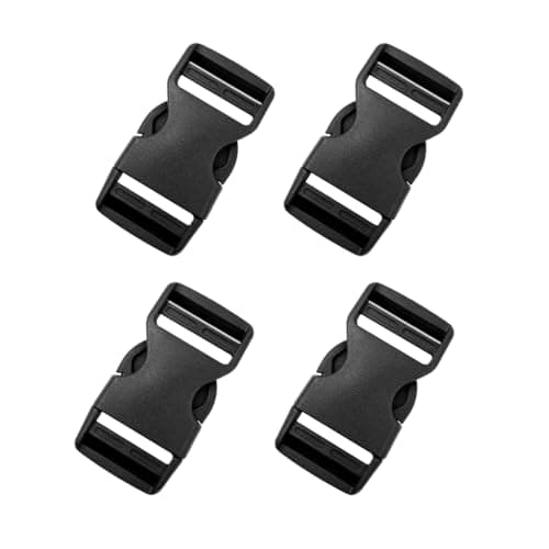 LICQIC Plastic Side Release Buckles, 4 Pcs 25 mm
