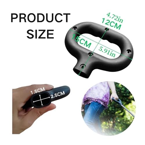 Folding Cart Handle Replacement Trolley Attachment Spare Part — view 5