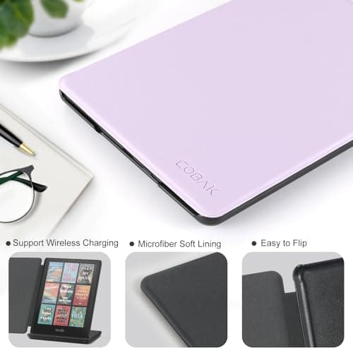 CoBak 7" Clear Case, not for iPad(A0720), Light Purple — view 4