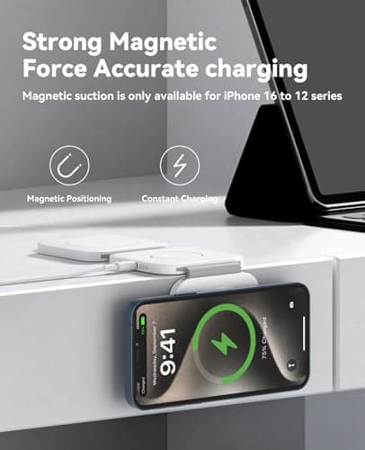 3 in 1 Wireless Charging Station for Apple Device for MagSafe Charger Stand — view 4