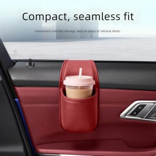 MINGLEA Car Door Storage Pocket, Gray — view 6