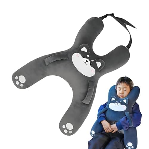 Kids Travel Pillow with Neck Support Animal Toys