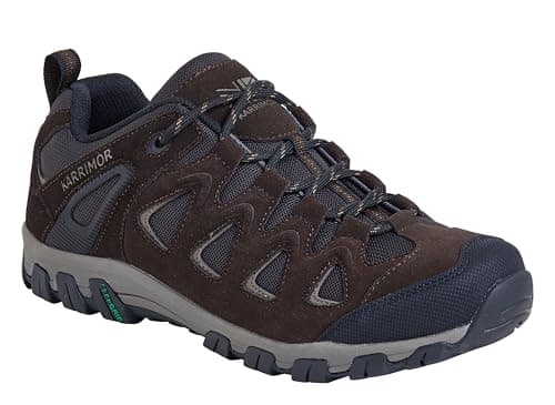 Karrimor Men's Supa 5 Low Rise Hiking Boots, Dark Brown, 10 UK
