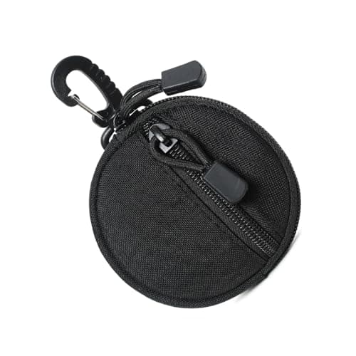 Round Zippers Multifunctional Storage Bag Organizers for Outdoor Featuring Quick Detach ABS Clip Abrasion Resistant Fabric Quick Release Compatible Accessory Bag — view 3
