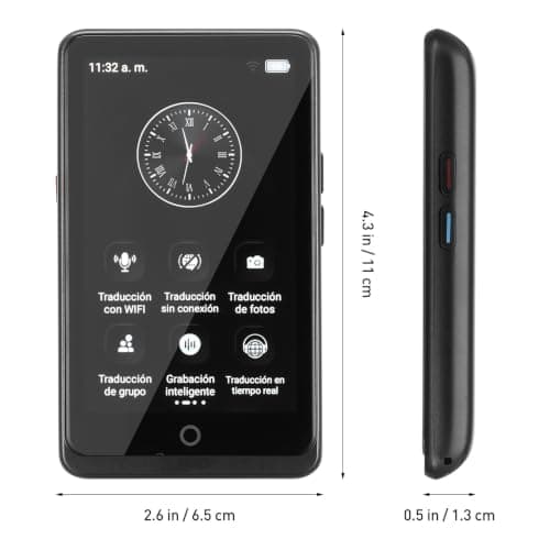 DEEPCRAFF Smart Translator Device with 4.0 Inch Screen, Offline Support — view 2