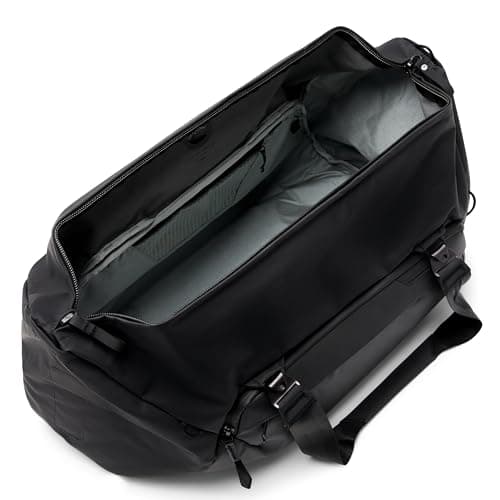 Peak Design Travel Duffel 50L, Black, Extra-Wide Single Zip Access, Weatherproof Shell, 4 External Pockets, Fits Packing Cubes & Camera Cubes, Ideal for Weekend Trips, Versatile Duffel Bag for Travel — view 3