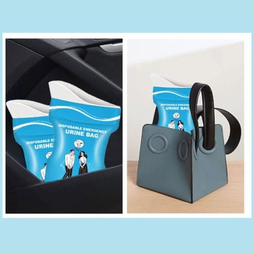 Travel Pee Bags Spill-Proof Unisex Hygienic Vomit Poop — view 5