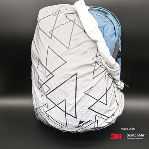 Salzmann Reflective Rucksack Cover | 28–40L | Hi-Vis Waterproof Rain Cover for Backpack Cycling, Commuting & Hiking — view 2