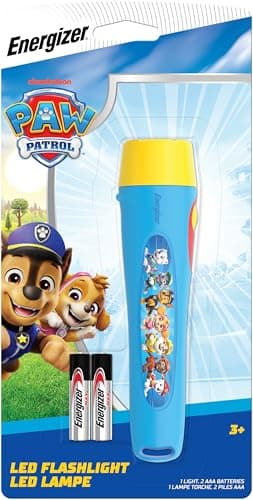 Energizer PAW Patrol Kids LED Torch, 15 Lumen Child‑Safe Flashlight,