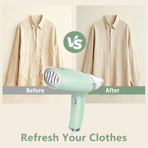 Annmiir Handheld Garment Steamer for Clothes, Extreme Steam iron 1000W, Portable Handheld Design — view 5