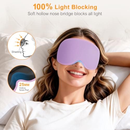 Gritin 2026 Gen 2 Sleep Mask-100% Blackout Eye Sleeping Mask for Women&Men — view 2