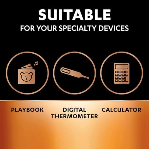 DURACELL LR44 Specialty Alkaline Battery (4 Pack) 1.5V, A76 — view 3