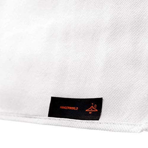 Hangerworld 72 Inch White Extra Wide Breathable Wedding Gown Dress Garment Cover Bag with 14 Inch Gusset — view 6