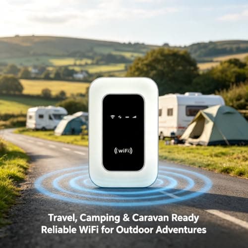 Unlocked 4G/5G WiFi6 Portable MIFI Hotspot,350Mbps Pocket WiFi,Supports Up to 15 Devices,Long Battery for Travel,Camping & Business Trips,Wireless Mobile Modem Router — view 4