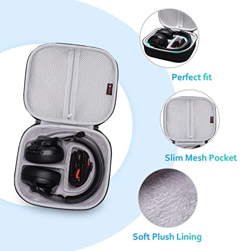 XANAD Carrying Case for JBL Headphones, Fit JBL Quantum One/810/800/400/300/100/600/200/50 Over Ear Gaming Headset - Active Noise Cancelling Travel Storage Bag — view 3
