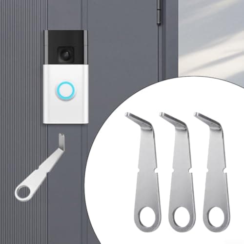 3 Pack Stainless Steel Key Removal Tool for Ring Doorbell, Secure — view 5