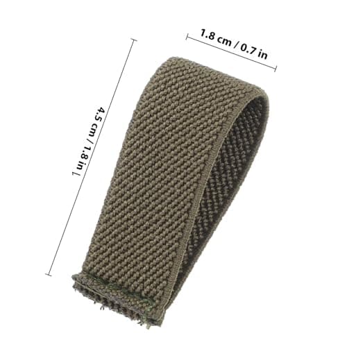 Hemobllo 8 Pack Elastic Belt Keepers for Vest and Helmet Straps — view 2