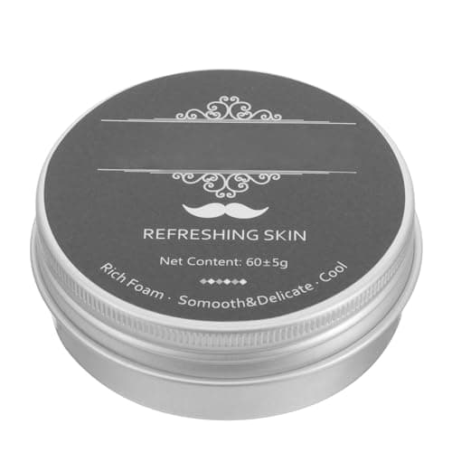 Peppermint Shaving Soap Bar Beard Grooming for Men Travel Use
