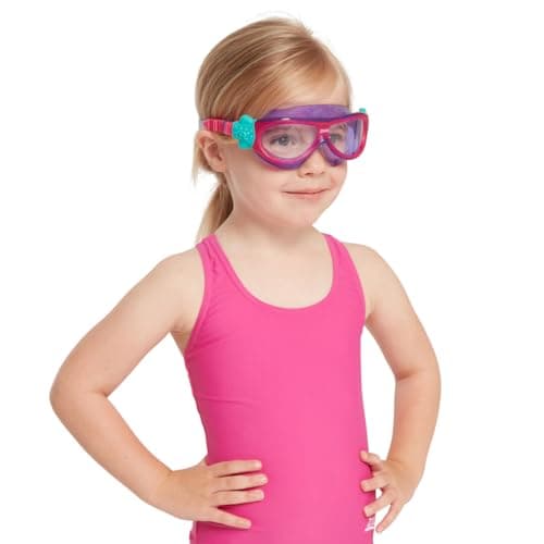 Zoggs Phantom Kids Mask Pink Violet Clear, 0-6 Years — view 4