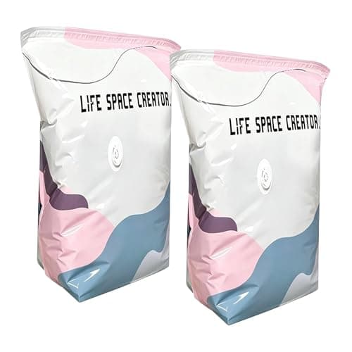 Vacuum Bags for Travel 2 Pieces No-Pump Compression Storage