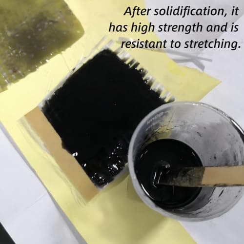 Carbon Fibre Repair Kit,Epoxy Resin Kit for Reinforcing and Repairing Cars,Motorcycles,Boats,Paddleboards and Bicycles,fibreglass repair kit,for Surface Repair,100g & 27g — view 4