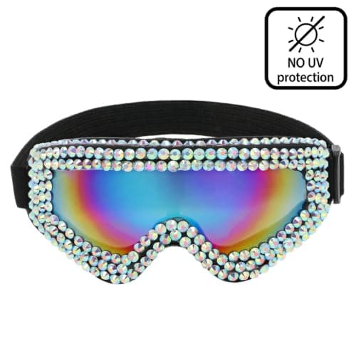 Boland - La Folie Party Ski Goggles with Rhinestones — view 2