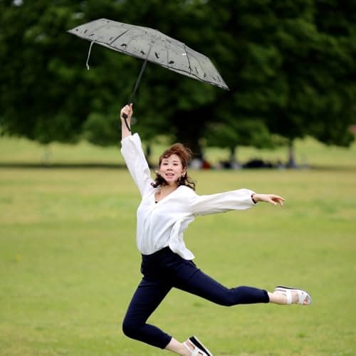 Garneck Automatic Folding Umbrella Portable Lightweight for Rain — view 4