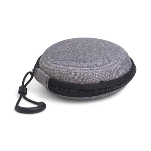 AKORD Hard Carrying Case Bag for Earphones, Grey — view 5