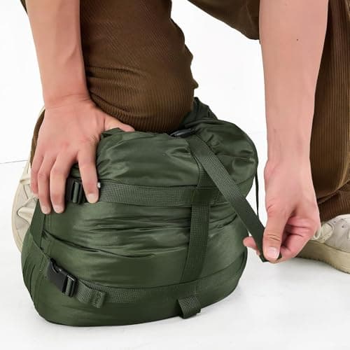 GLFLOW Lightweight Travel Packing Bag with Compression Capability for Sleeping Bags and Gear During Camping Hiking Expeditions (L)