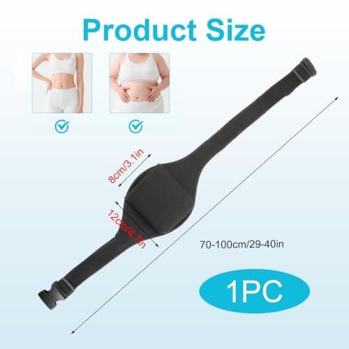 RTDHO Mic Belt for Fitness Instructor,Adjustable Microphone Waist Pouch — view 6