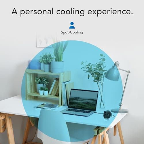 Vornado PEBL PAK Portable Desk Fan with Carry Case, USB Fan, Magnetic Base, Adjustable Airflow, Personal Spot-Cooling, 2 Speed Settings, Included Wall Adapter, Perfect as Home, Office, or Travel Fan — view 4
