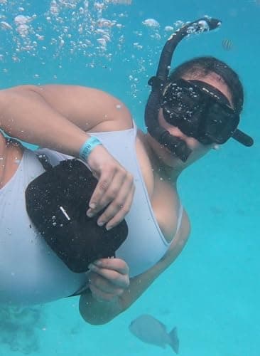 Drench Waterproof Phone Pouch Crossbody Bag | IPX8 Floating Waterproof Phone Case with Adjustable Strap | Dry Bag for Swimming, Snorkelling, Kayaking, Beach, Travel & Holiday Essentials — view 2