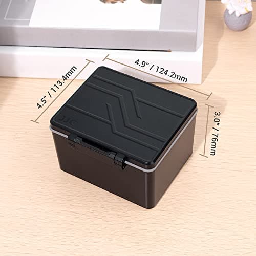 JJC 34 Slot AA AAA Battery Storage Case Water-Resistant Holder with Tester — view 5