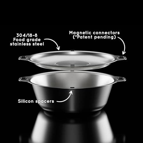 FULL WiNDSOR - MAGWARE - Magnetic Plates and Bowls Sets, Mess Kit — view 3