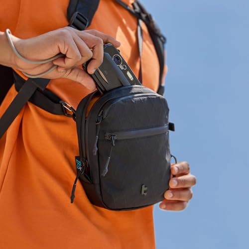 tomtoc Anti-Theft Lockable X-Pac Travel Crossbody Sling Bag, RFID Blocking — view 3