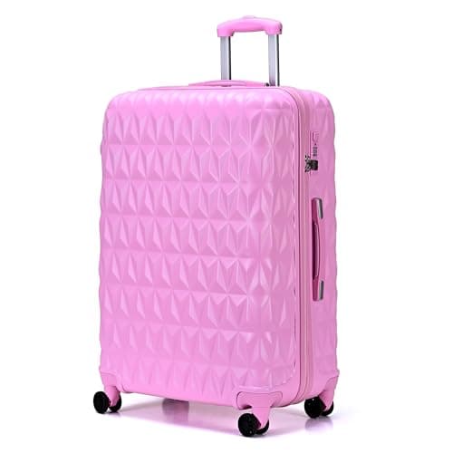 CMY Suitcase 24 Inch Medium Hard Shell Lightweight ABS Checked-in Luggage