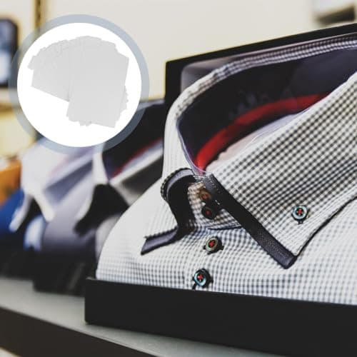 Paper Shirt Folding Boards 20 Pcs for Collared Shirts and Suitcases — view 4