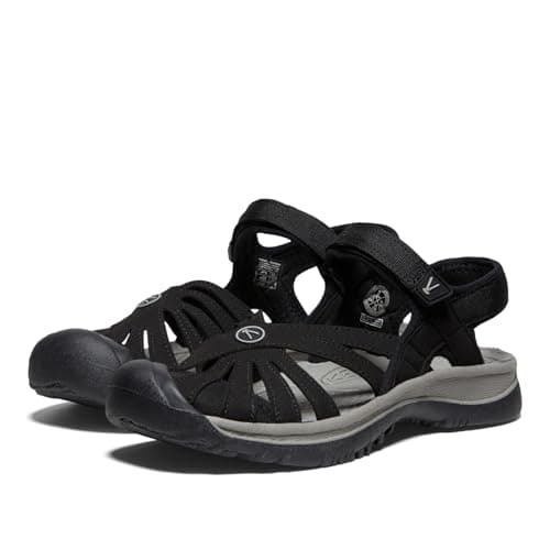 KEEN Women's Rose Sandal, Black Neutral Gray, 3.5 UK — view 4