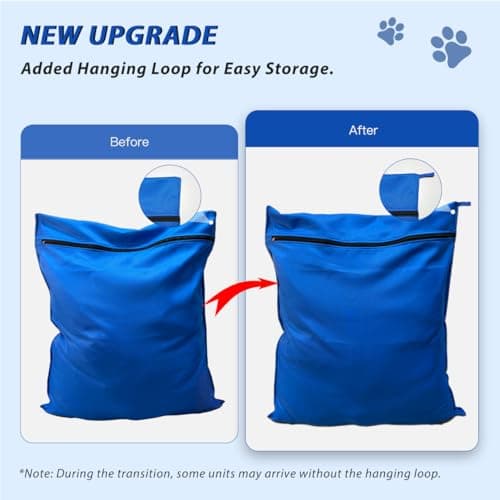 Pet Laundry Bag | Pet Laundry Bags for Washing Machine, Blue, L — view 2