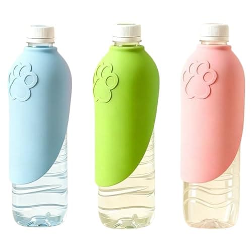 Dog Water Bottle Adapter Foldable Pet Water Dispenser, Teal — view 6