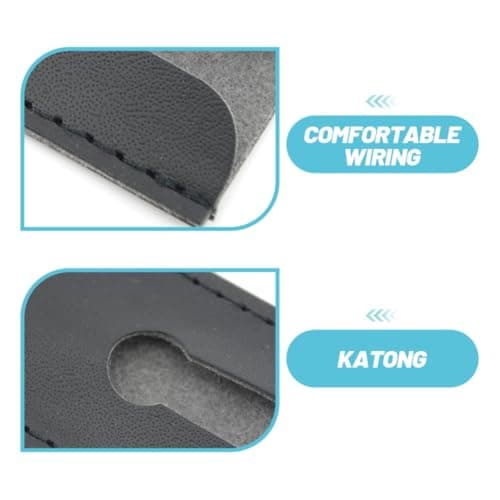 Razor Head Cover 6 Pack Pu Leather Travel Case for Men — view 3