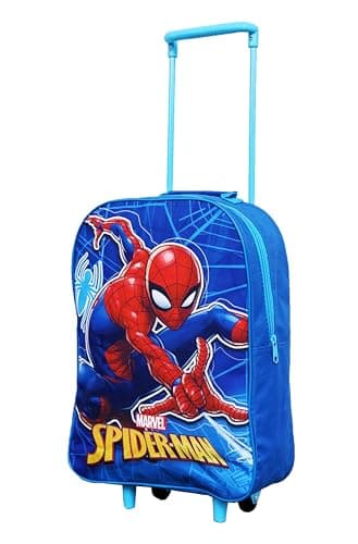 trolleys Kids Cabin Bag Suitcase - Lightweight with Wheels & Telescopic Handle - Ideal for Short Breaks, Holidays, Sleepovers, School Trips