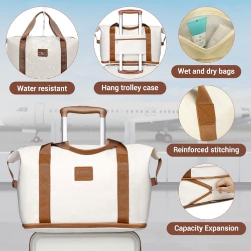 Kono 6 Piece Luggage Set ABS+PC Hard Shell 20/24/28 Inch Suitcase Bundle — view 3